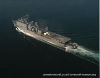 Military Hovercraft - the LCAC with the United States Navy